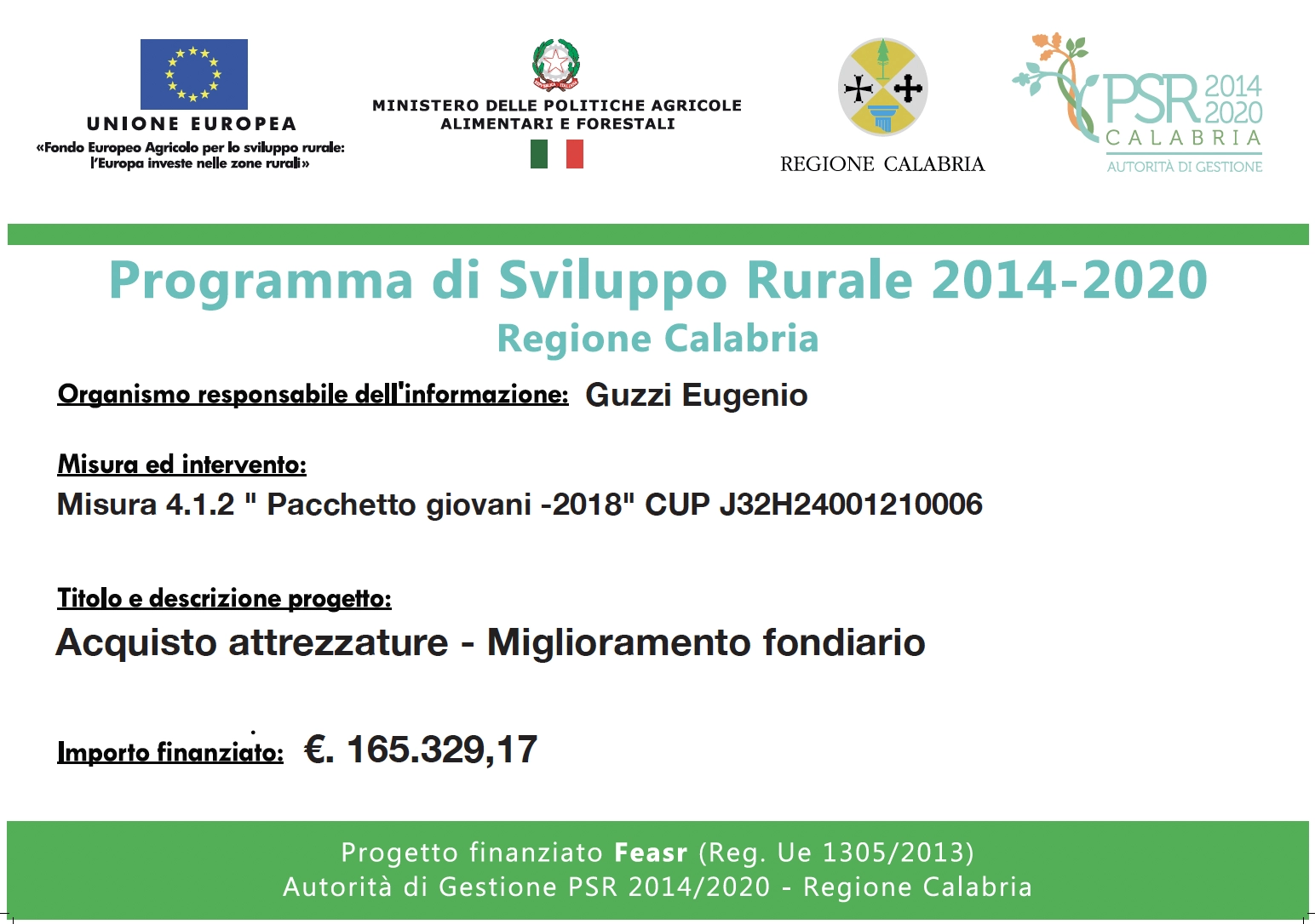PSR Calabria